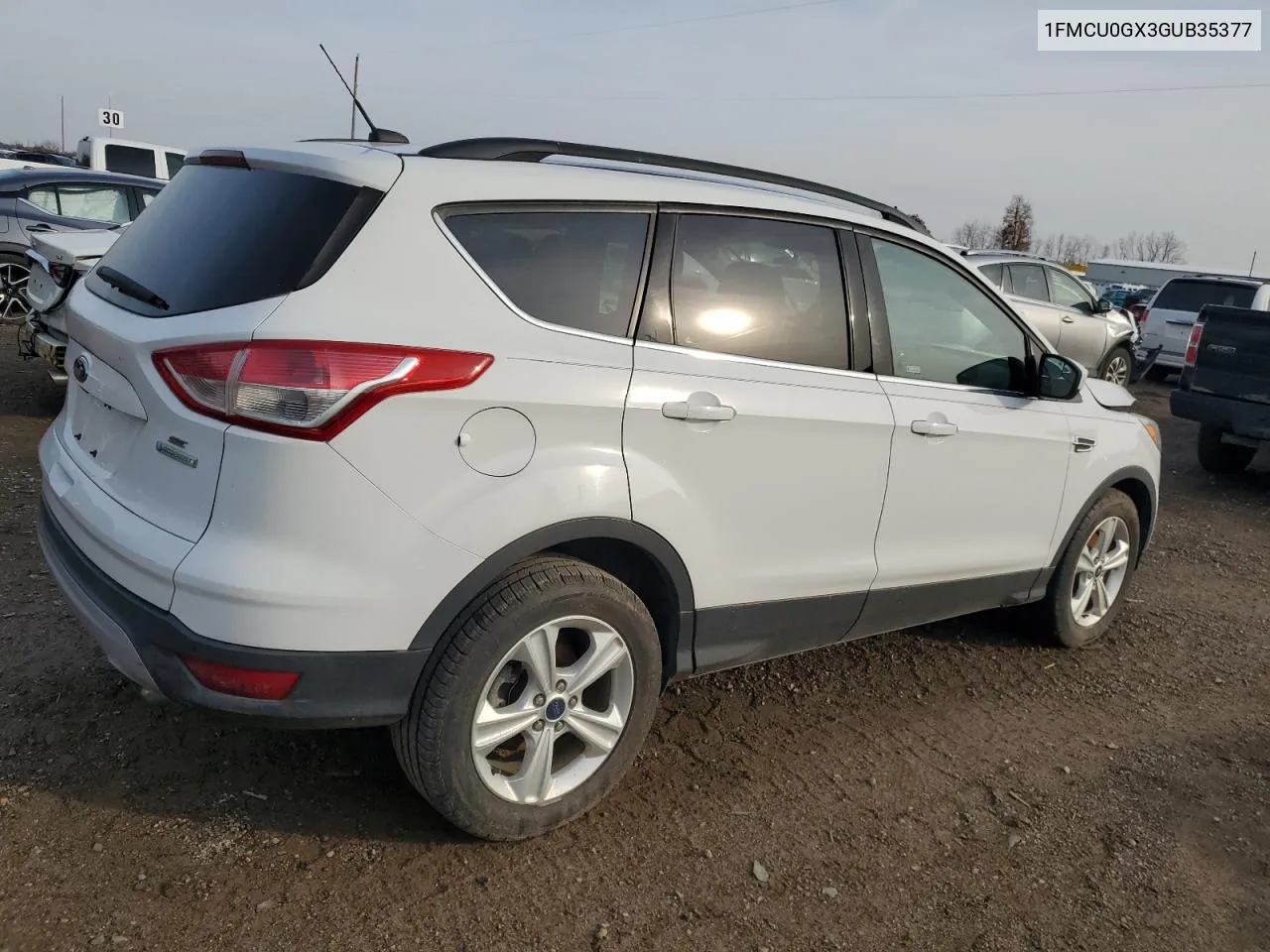 2016 Ford Escape Se VIN: 1FMCU0GX3GUB35377 Lot: 78048564