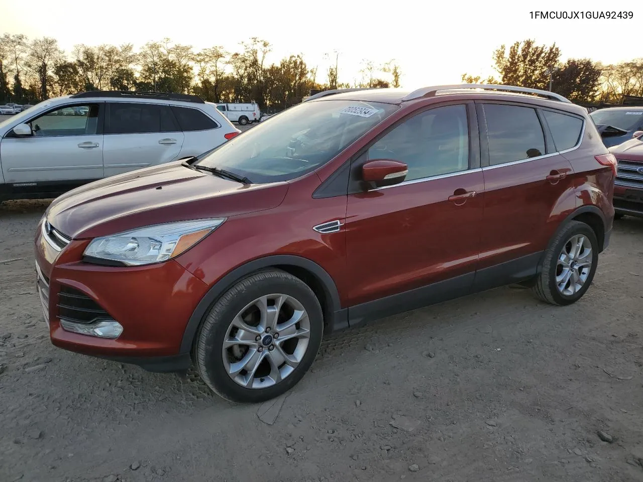 2016 Ford Escape Titanium VIN: 1FMCU0JX1GUA92439 Lot: 78052934