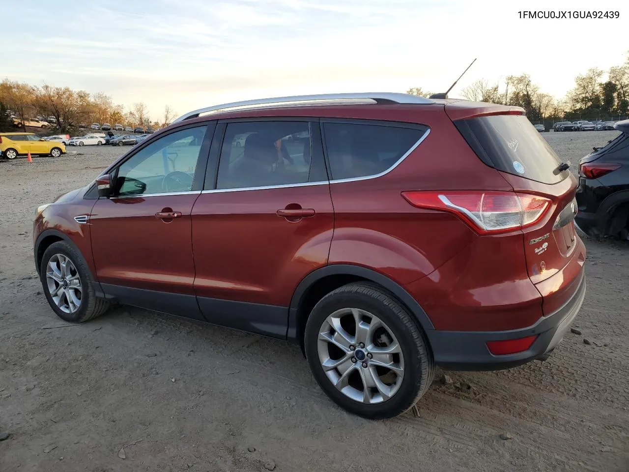 2016 Ford Escape Titanium VIN: 1FMCU0JX1GUA92439 Lot: 78052934