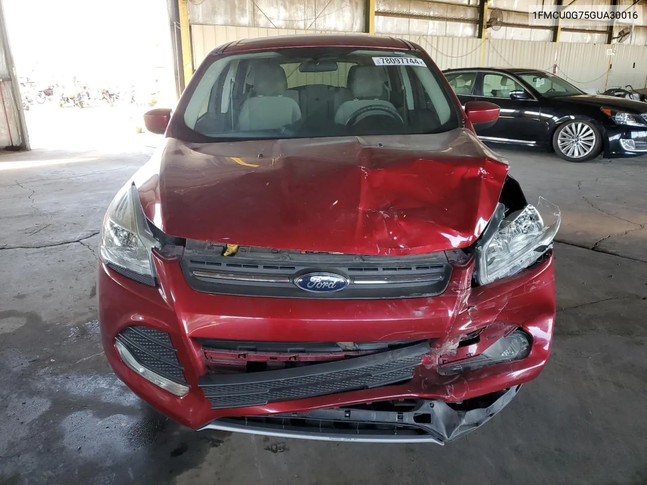 2016 Ford Escape Se VIN: 1FMCU0G75GUA30016 Lot: 78097744