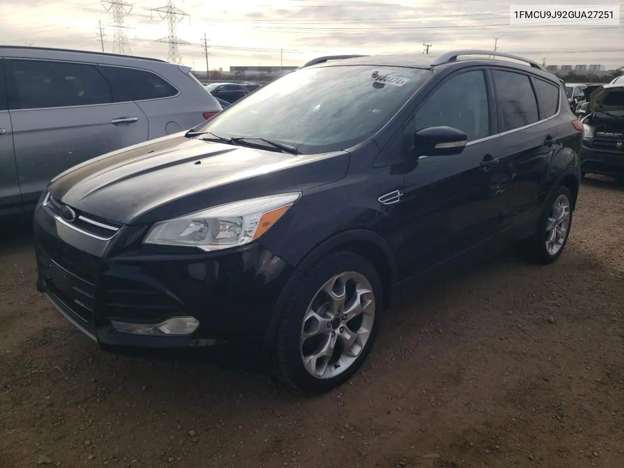 2016 Ford Escape Titanium VIN: 1FMCU9J92GUA27251 Lot: 78144474