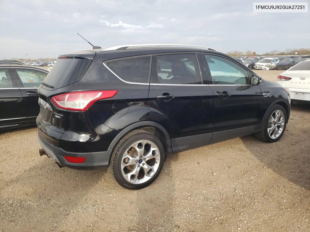 2016 Ford Escape Titanium VIN: 1FMCU9J92GUA27251 Lot: 78144474