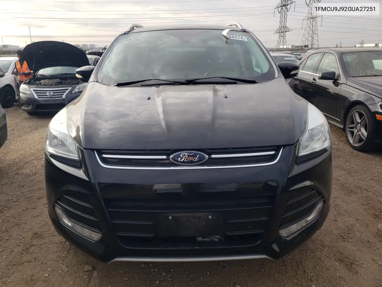 2016 Ford Escape Titanium VIN: 1FMCU9J92GUA27251 Lot: 78144474