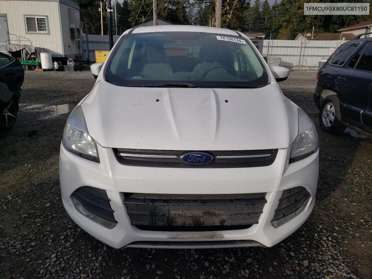 2016 Ford Escape Se VIN: 1FMCU9GX8GUC81150 Lot: 78150134