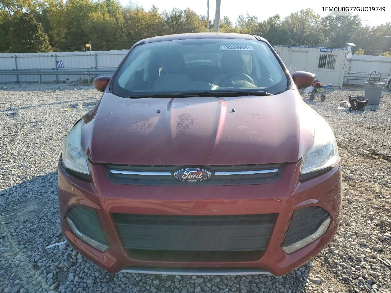 2016 Ford Escape Se VIN: 1FMCU0G77GUC19749 Lot: 78209904