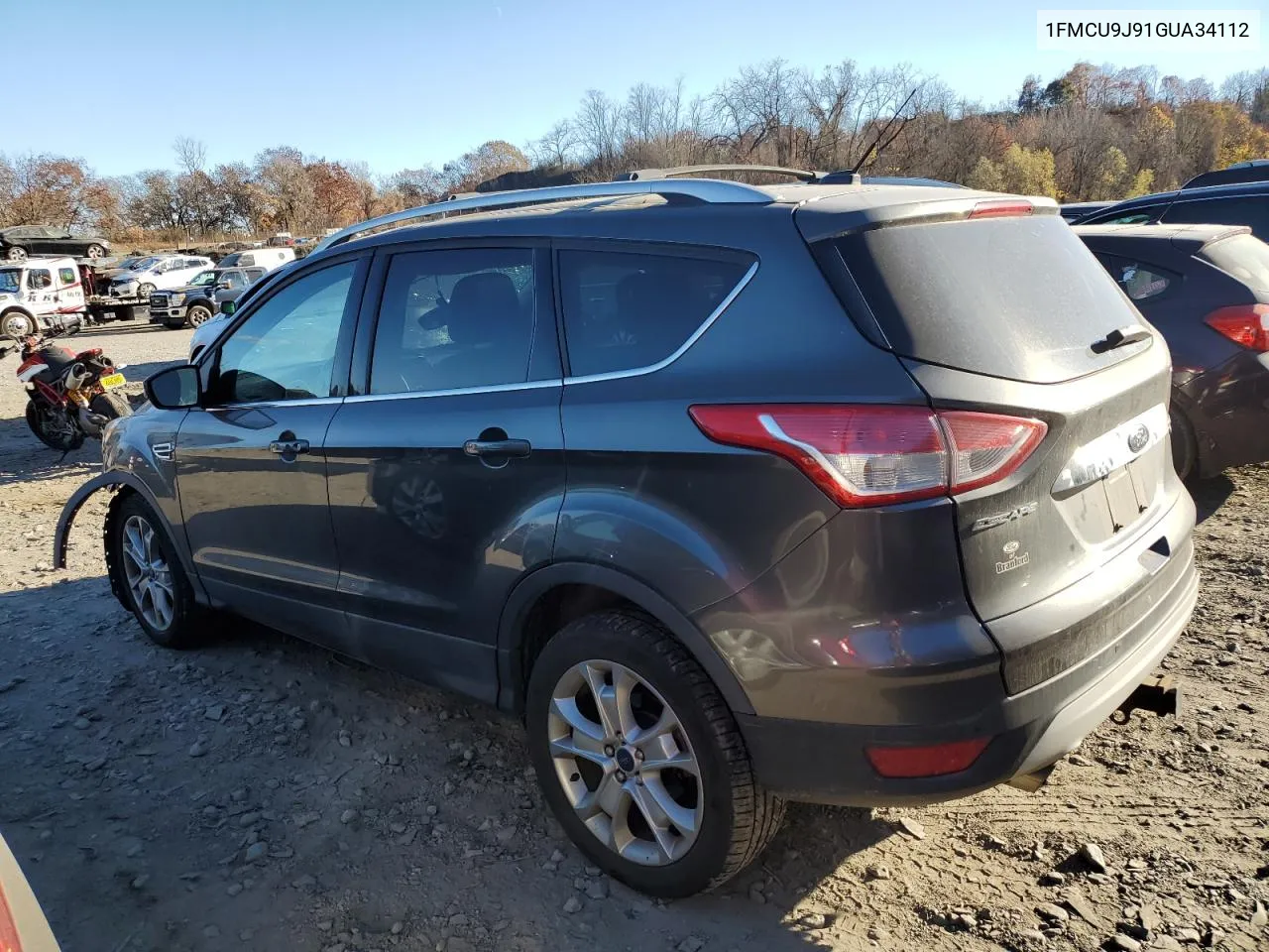 2016 Ford Escape Titanium VIN: 1FMCU9J91GUA34112 Lot: 78596994