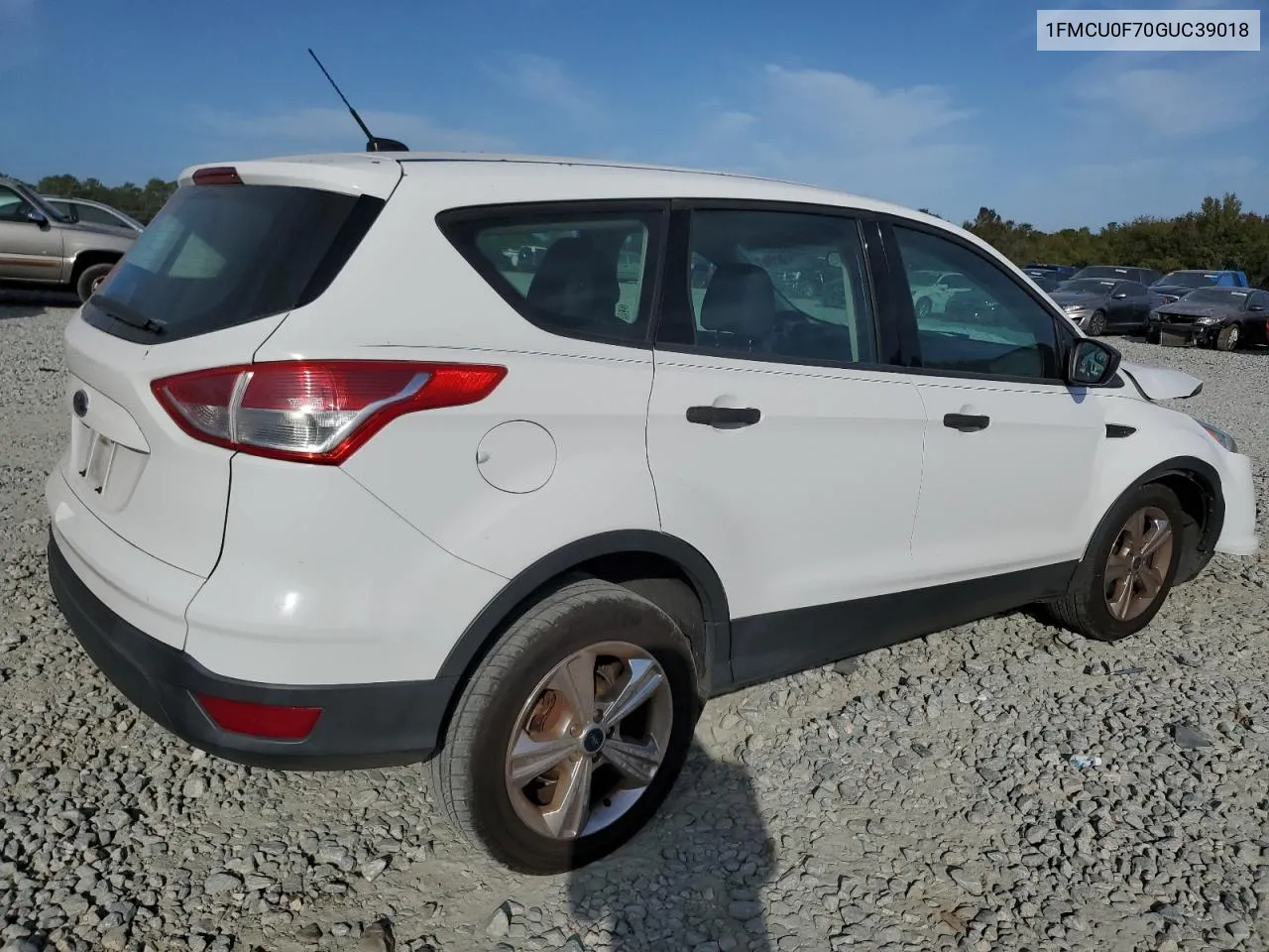 2016 Ford Escape S VIN: 1FMCU0F70GUC39018 Lot: 78644804