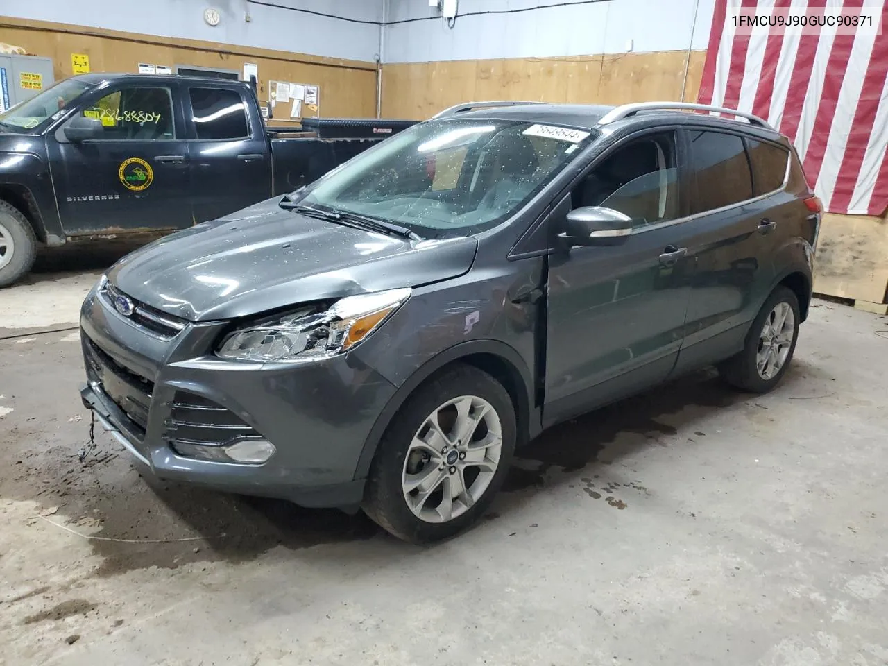 2016 Ford Escape Titanium VIN: 1FMCU9J90GUC90371 Lot: 78649544