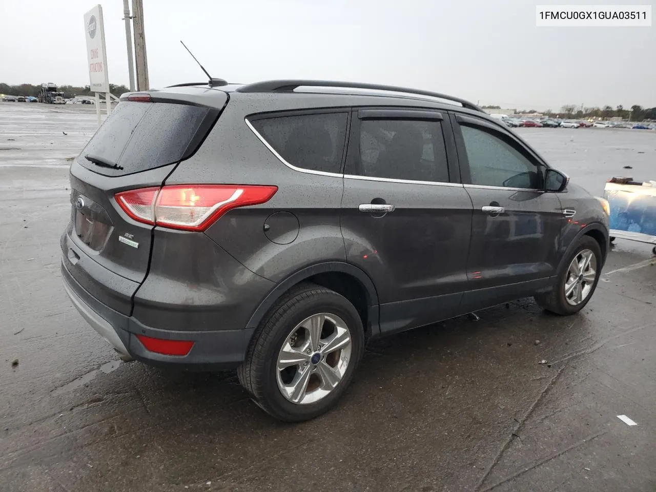 2016 Ford Escape Se VIN: 1FMCU0GX1GUA03511 Lot: 78760174