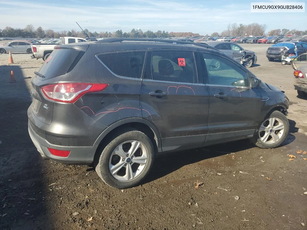 2016 Ford Escape Se VIN: 1FMCU9GX9GUB28406 Lot: 78927004