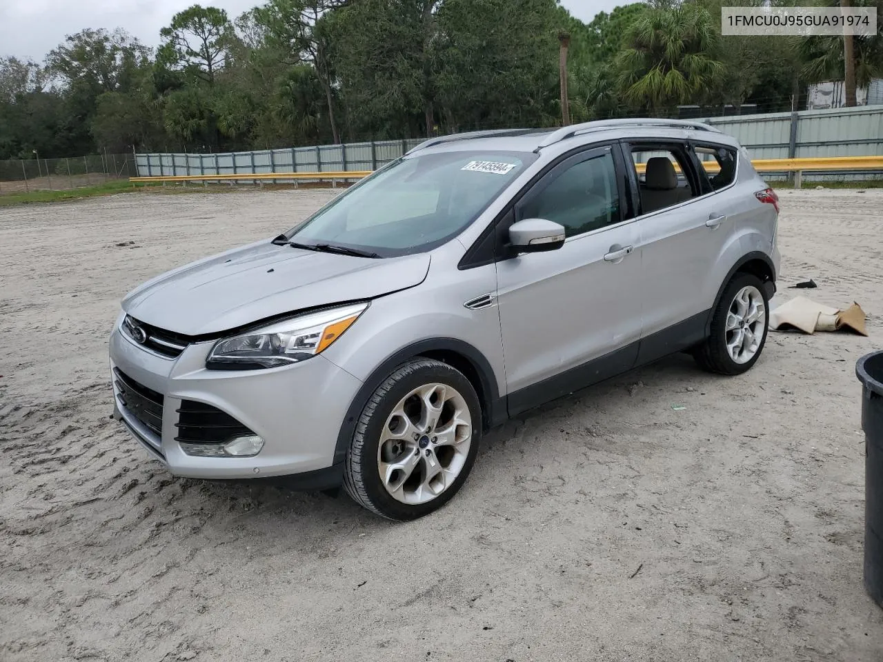 2016 Ford Escape Titanium VIN: 1FMCU0J95GUA91974 Lot: 79145594