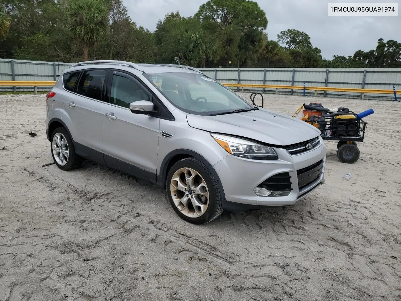 2016 Ford Escape Titanium VIN: 1FMCU0J95GUA91974 Lot: 79145594