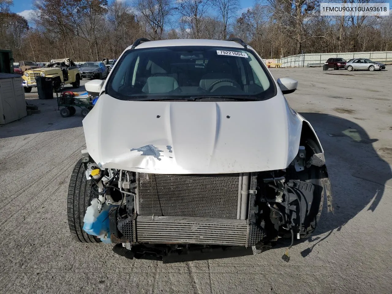 2016 Ford Escape Se VIN: 1FMCU9GX1GUA93618 Lot: 79221604