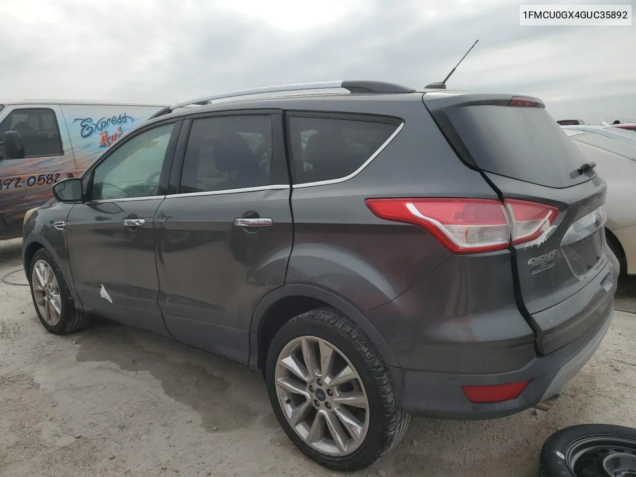 2016 Ford Escape Se VIN: 1FMCU0GX4GUC35892 Lot: 79262694