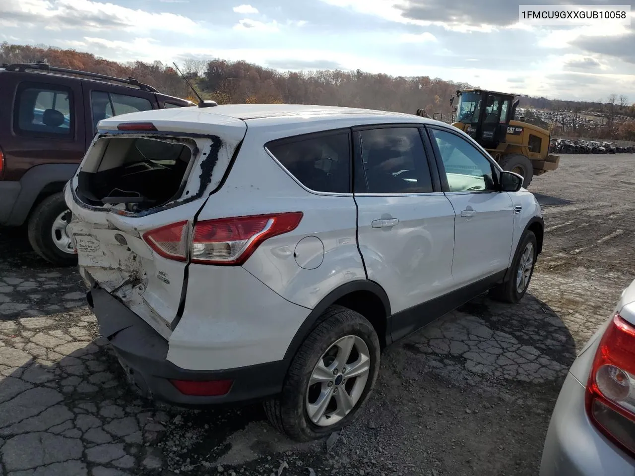 2016 Ford Escape Se VIN: 1FMCU9GXXGUB10058 Lot: 79559804