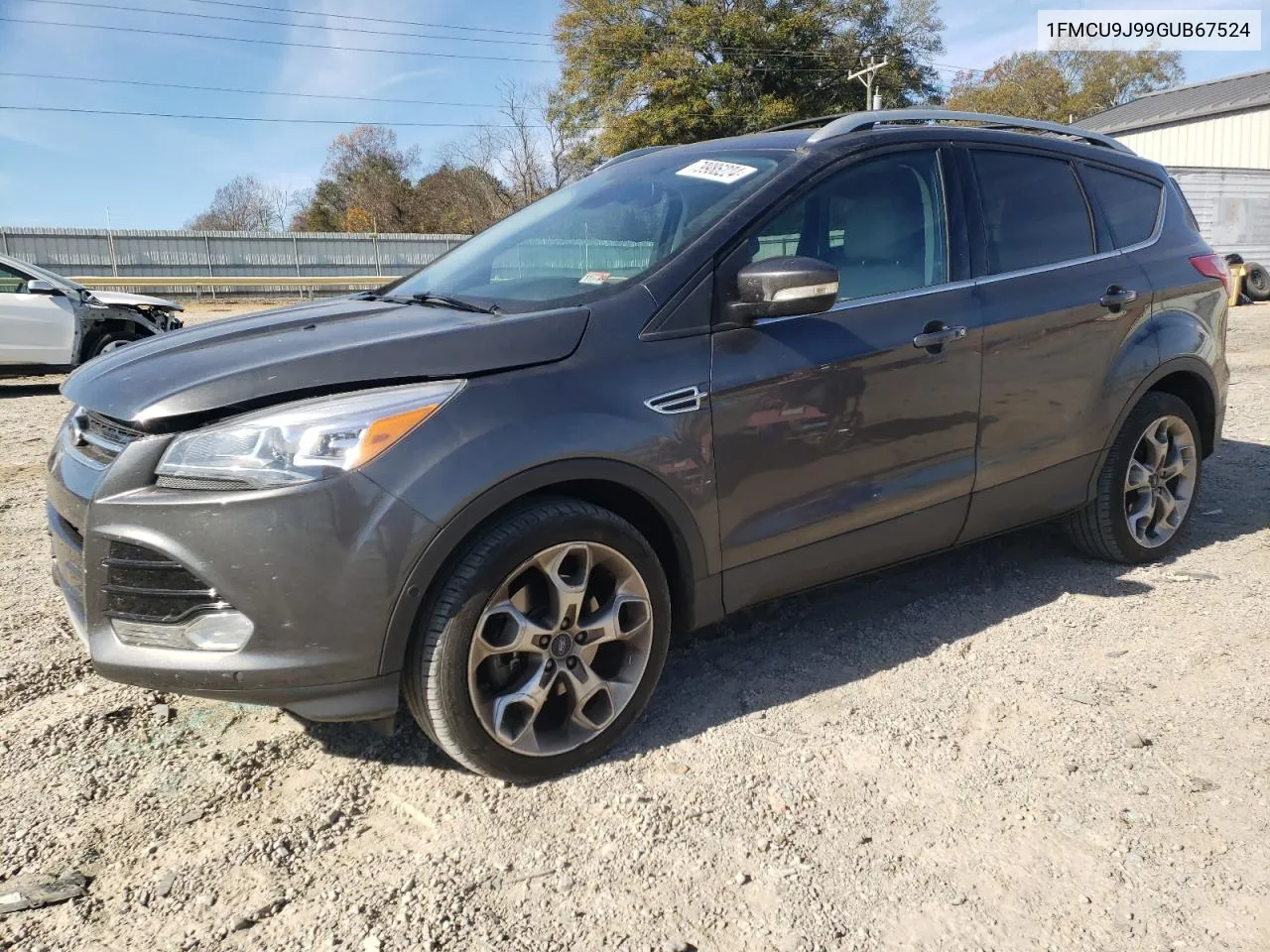 2016 Ford Escape Titanium VIN: 1FMCU9J99GUB67524 Lot: 79986224