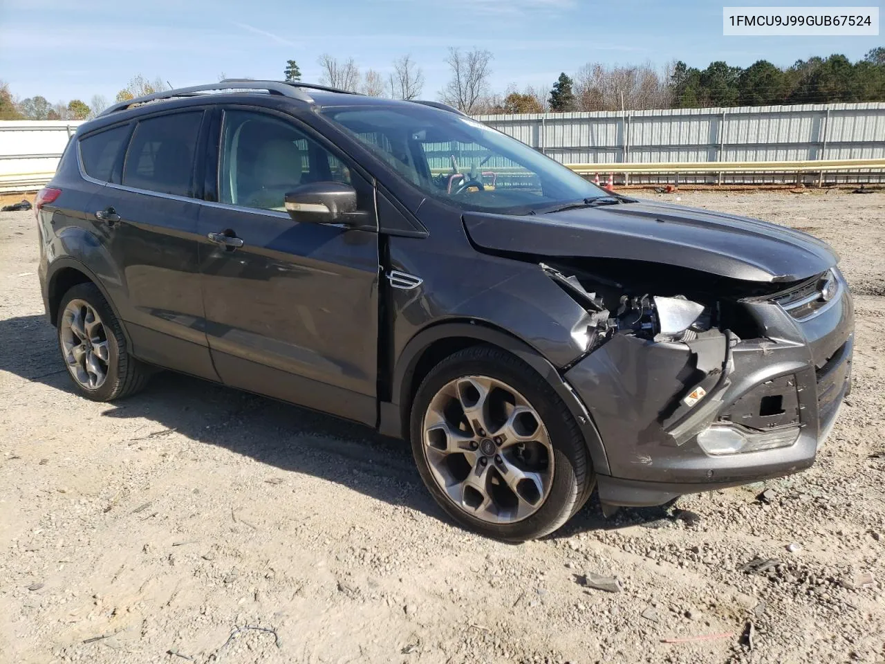 2016 Ford Escape Titanium VIN: 1FMCU9J99GUB67524 Lot: 79986224