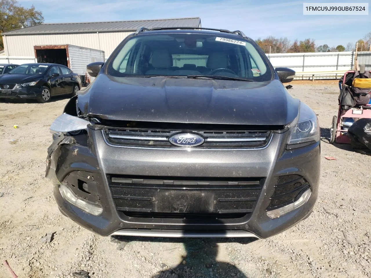 2016 Ford Escape Titanium VIN: 1FMCU9J99GUB67524 Lot: 79986224