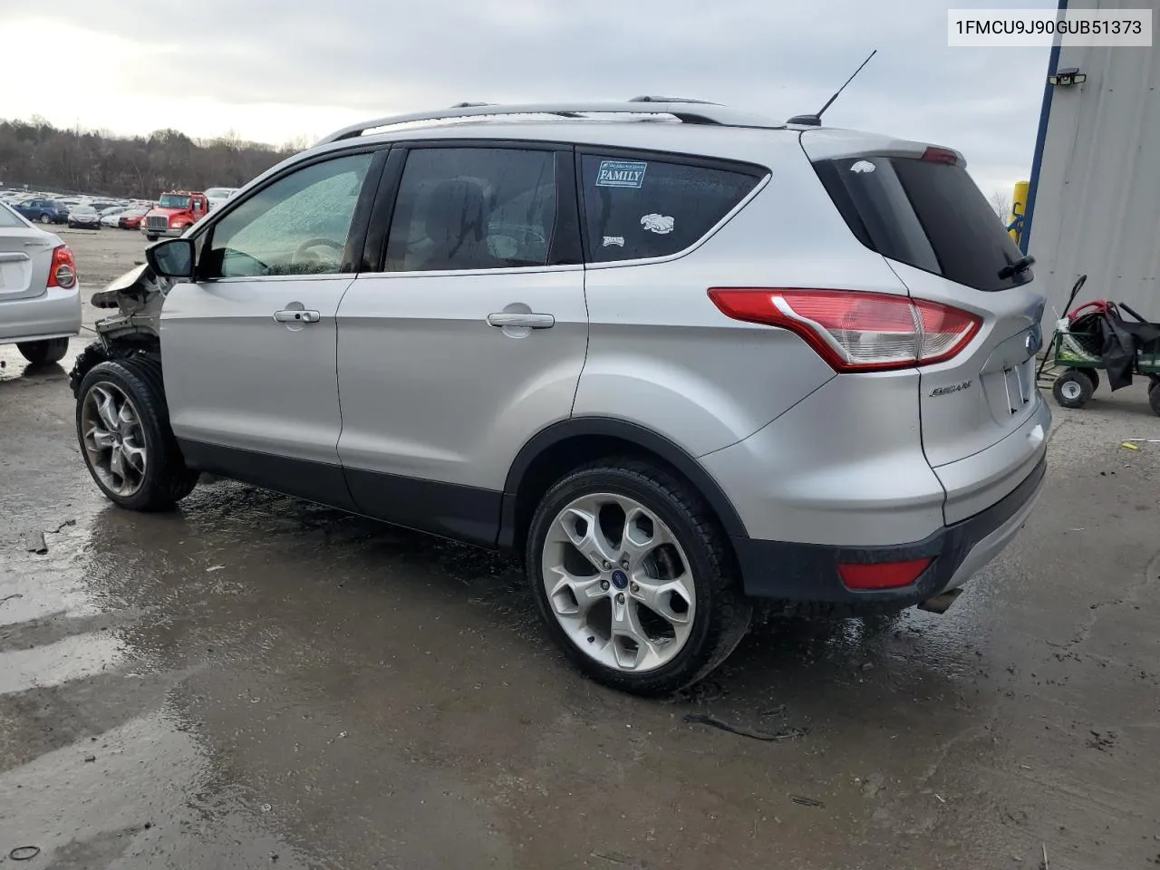 2016 Ford Escape Titanium VIN: 1FMCU9J90GUB51373 Lot: 80219994