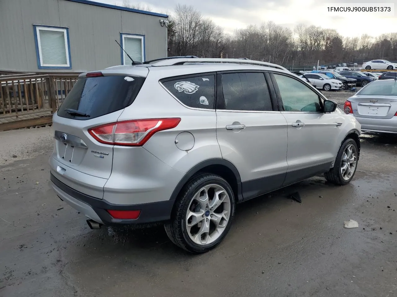 2016 Ford Escape Titanium VIN: 1FMCU9J90GUB51373 Lot: 80219994