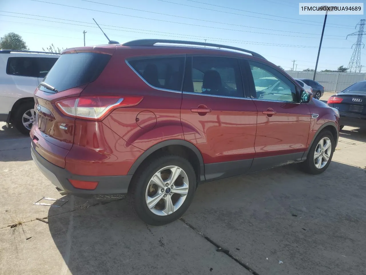 2016 Ford Escape Se VIN: 1FMCU9GX7GUA94689 Lot: 80285904