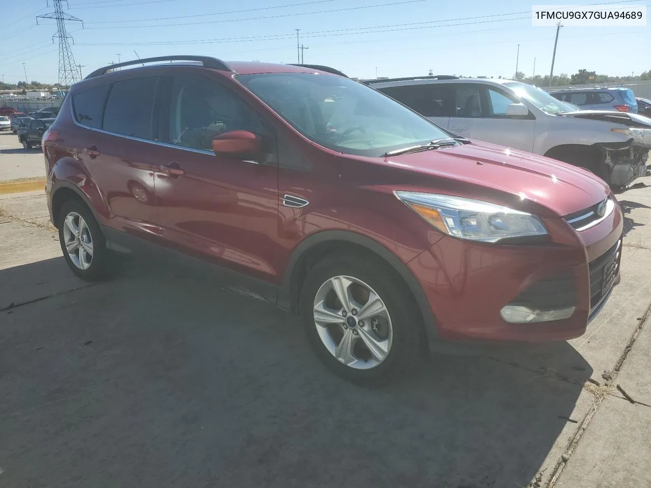 2016 Ford Escape Se VIN: 1FMCU9GX7GUA94689 Lot: 80285904