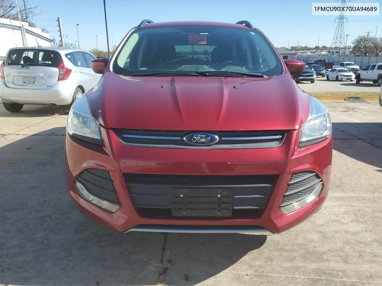 2016 Ford Escape Se VIN: 1FMCU9GX7GUA94689 Lot: 80285904