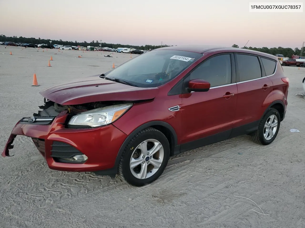 2016 Ford Escape Se VIN: 1FMCU0G7XGUC78357 Lot: 80341954