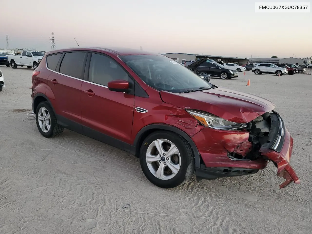 2016 Ford Escape Se VIN: 1FMCU0G7XGUC78357 Lot: 80341954