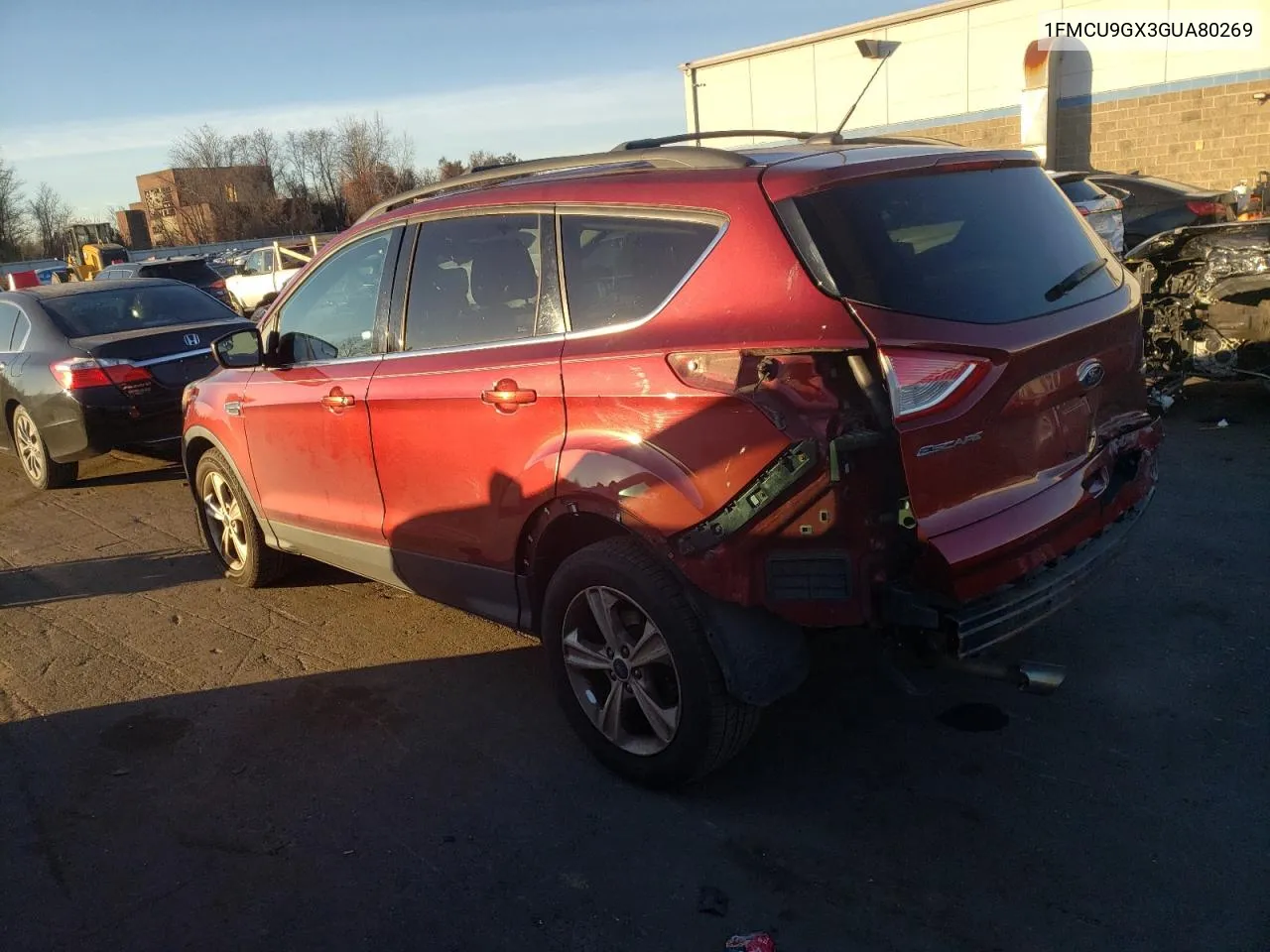 2016 Ford Escape Se VIN: 1FMCU9GX3GUA80269 Lot: 80697344