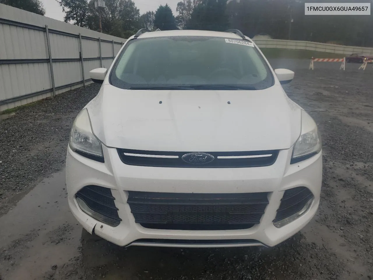 2016 Ford Escape Se VIN: 1FMCU0GX6GUA49657 Lot: 80706284