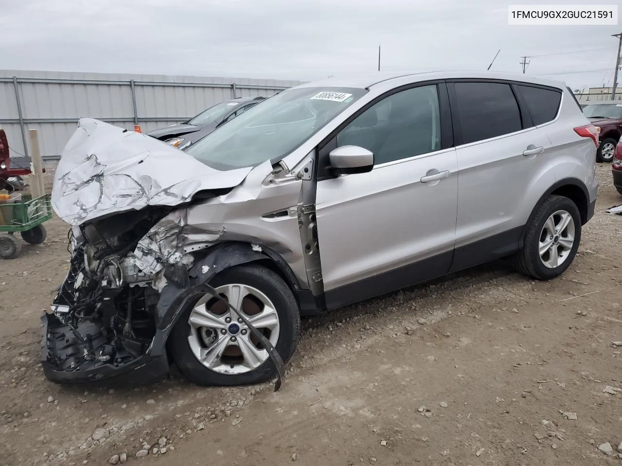 2016 Ford Escape Se VIN: 1FMCU9GX2GUC21591 Lot: 80856144