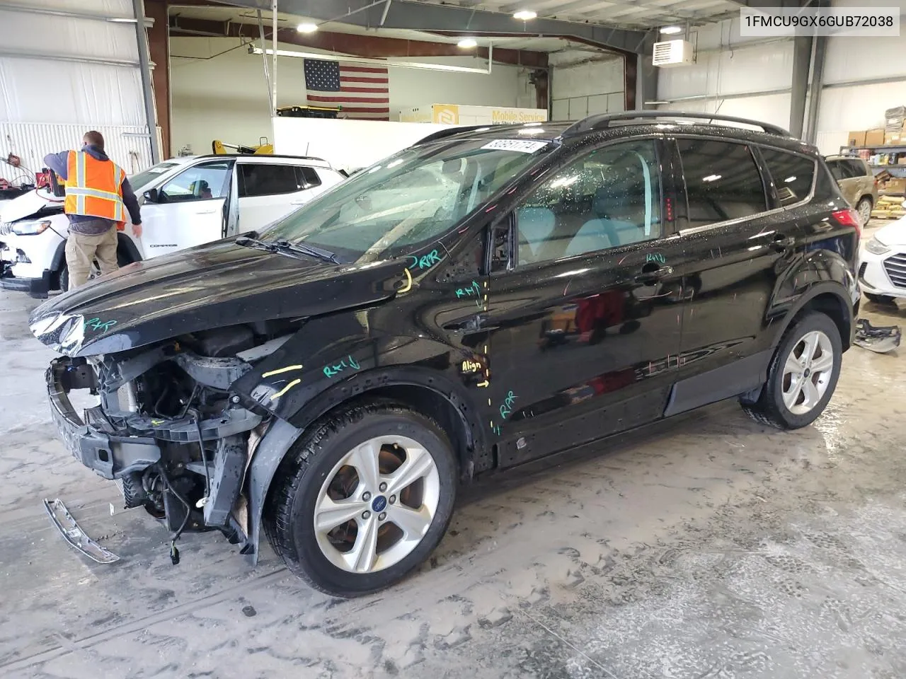 2016 Ford Escape Se VIN: 1FMCU9GX6GUB72038 Lot: 80951774