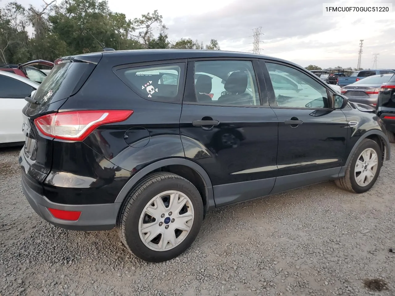 2016 Ford Escape S VIN: 1FMCU0F70GUC51220 Lot: 81062454