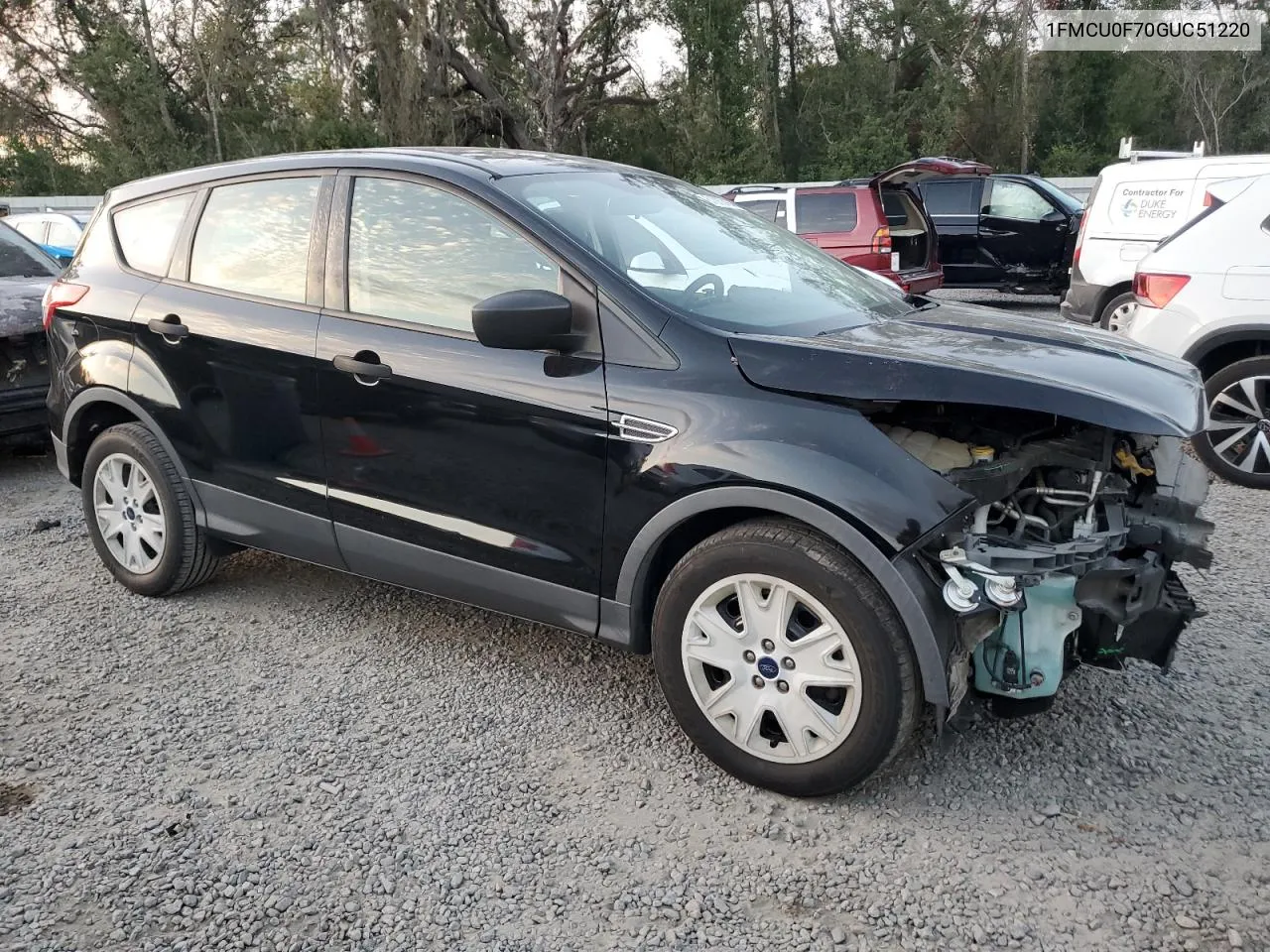 2016 Ford Escape S VIN: 1FMCU0F70GUC51220 Lot: 81062454