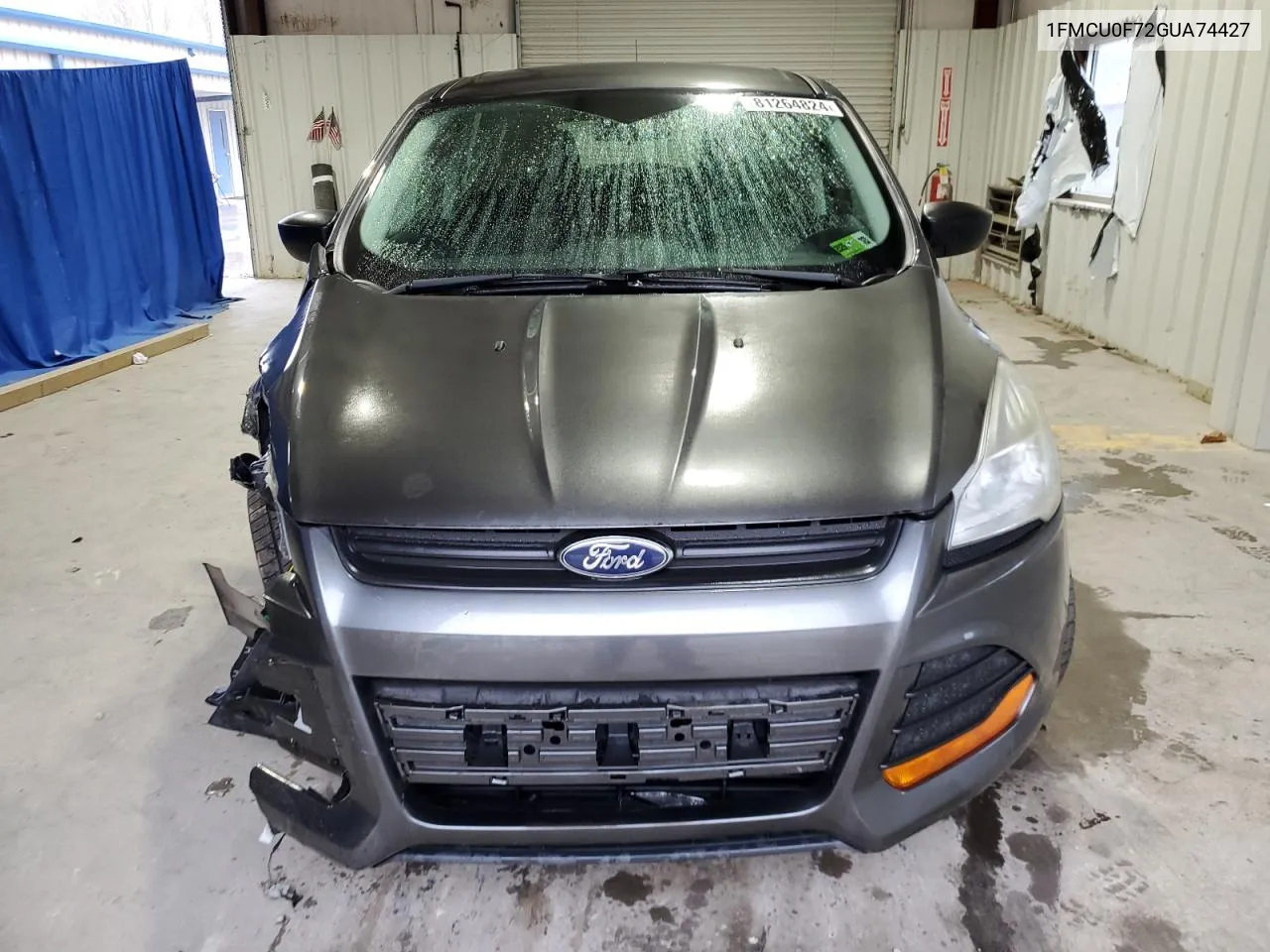 2016 Ford Escape S VIN: 1FMCU0F72GUA74427 Lot: 81264824