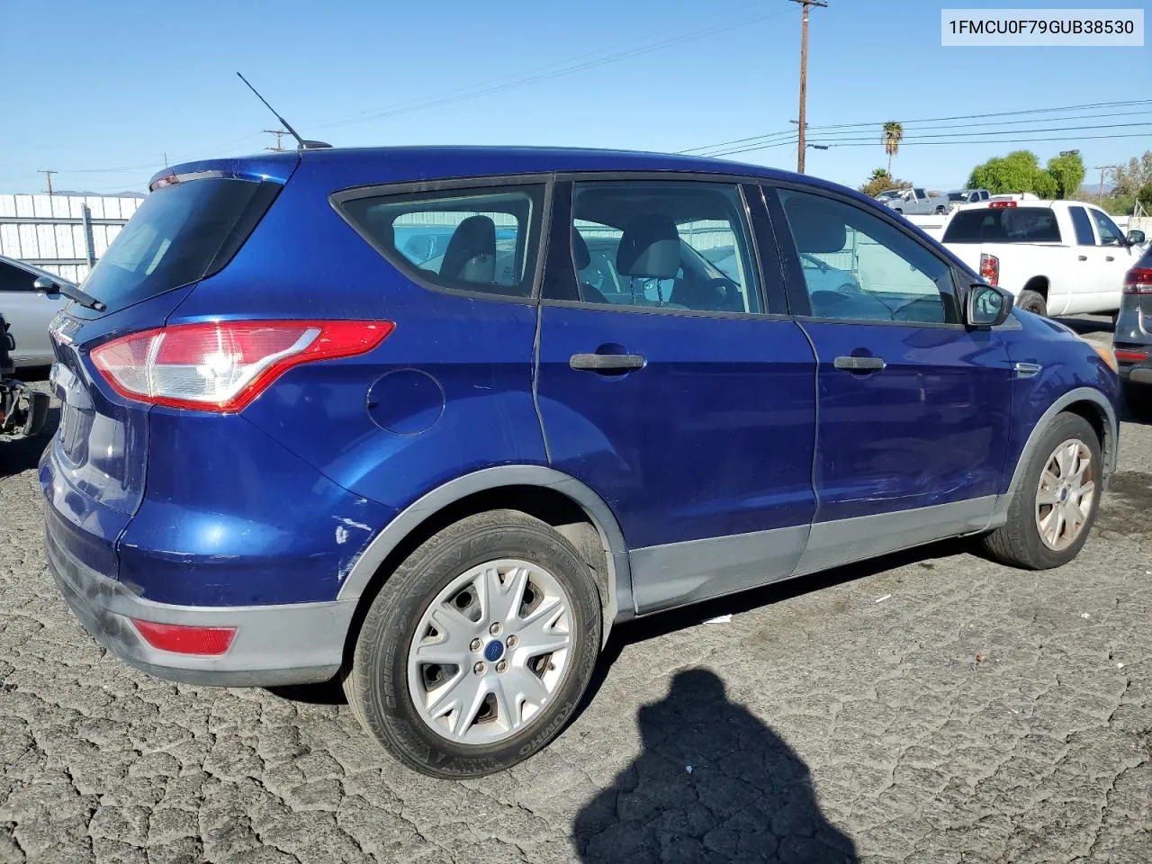 2016 Ford Escape S VIN: 1FMCU0F79GUB38530 Lot: 81316514