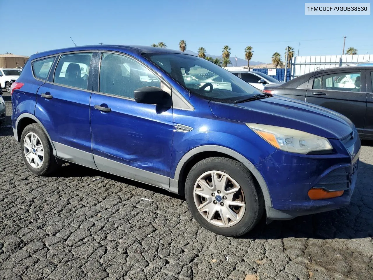 2016 Ford Escape S VIN: 1FMCU0F79GUB38530 Lot: 81316514