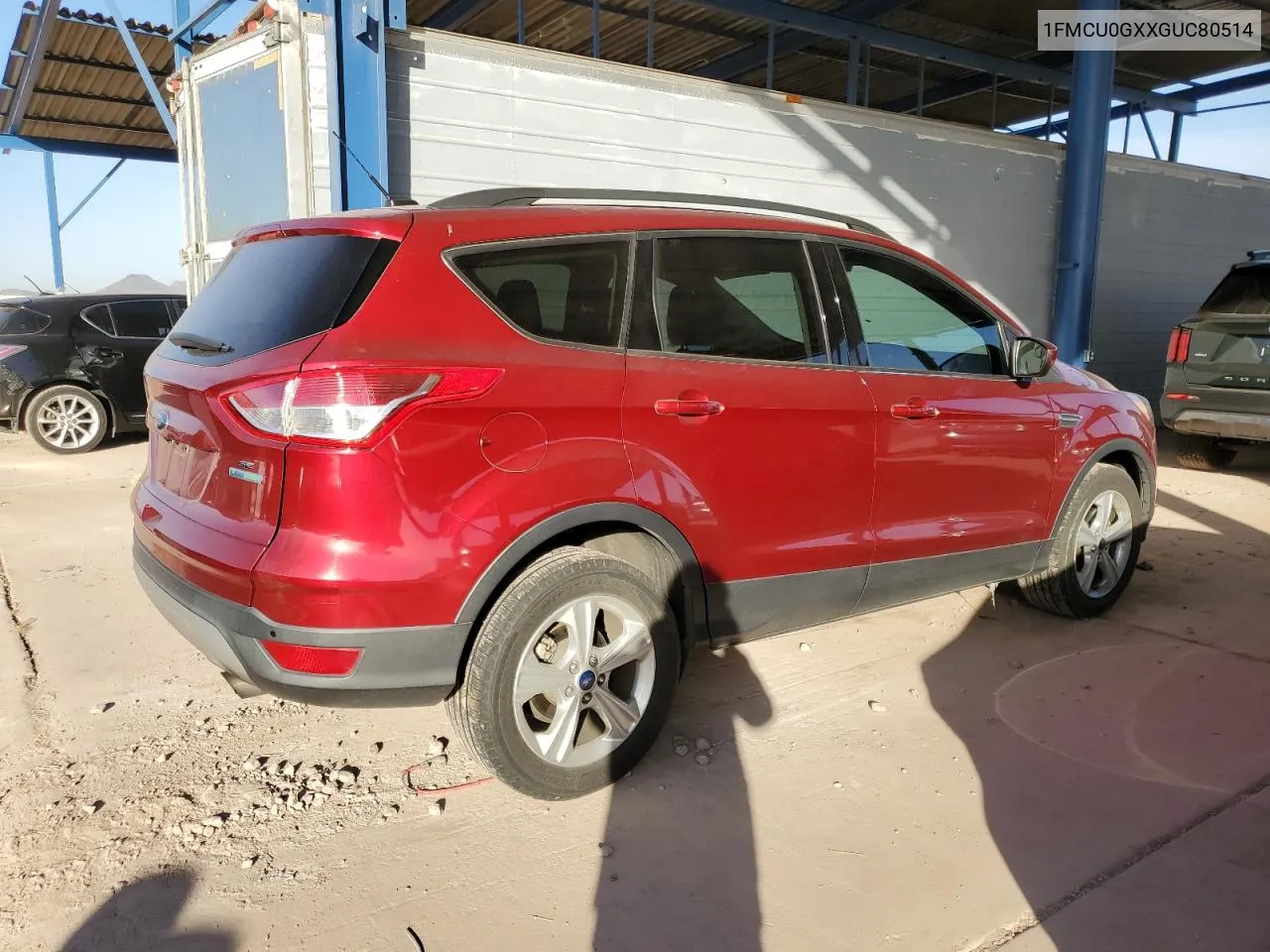 2016 Ford Escape Se VIN: 1FMCU0GXXGUC80514 Lot: 81472714