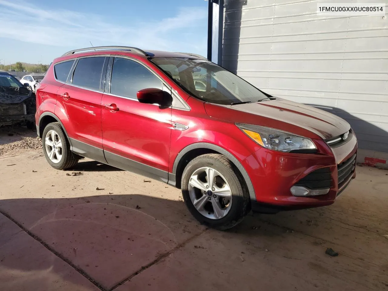 2016 Ford Escape Se VIN: 1FMCU0GXXGUC80514 Lot: 81472714