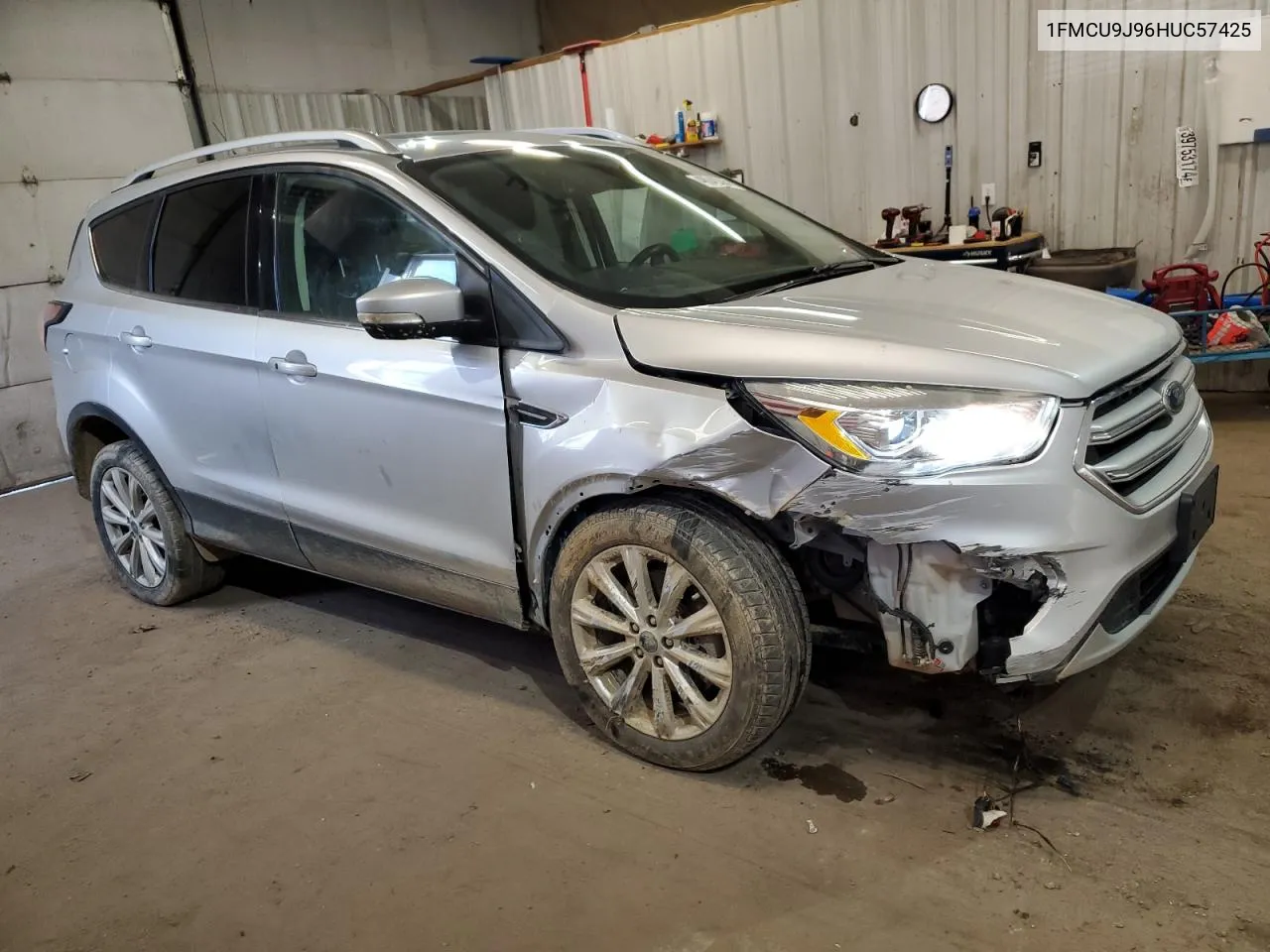 2017 Ford Escape Titanium VIN: 1FMCU9J96HUC57425 Lot: 48048094