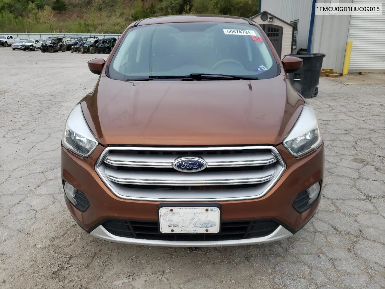 2017 Ford Escape Se VIN: 1FMCU0GD1HUC09015 Lot: 50674794