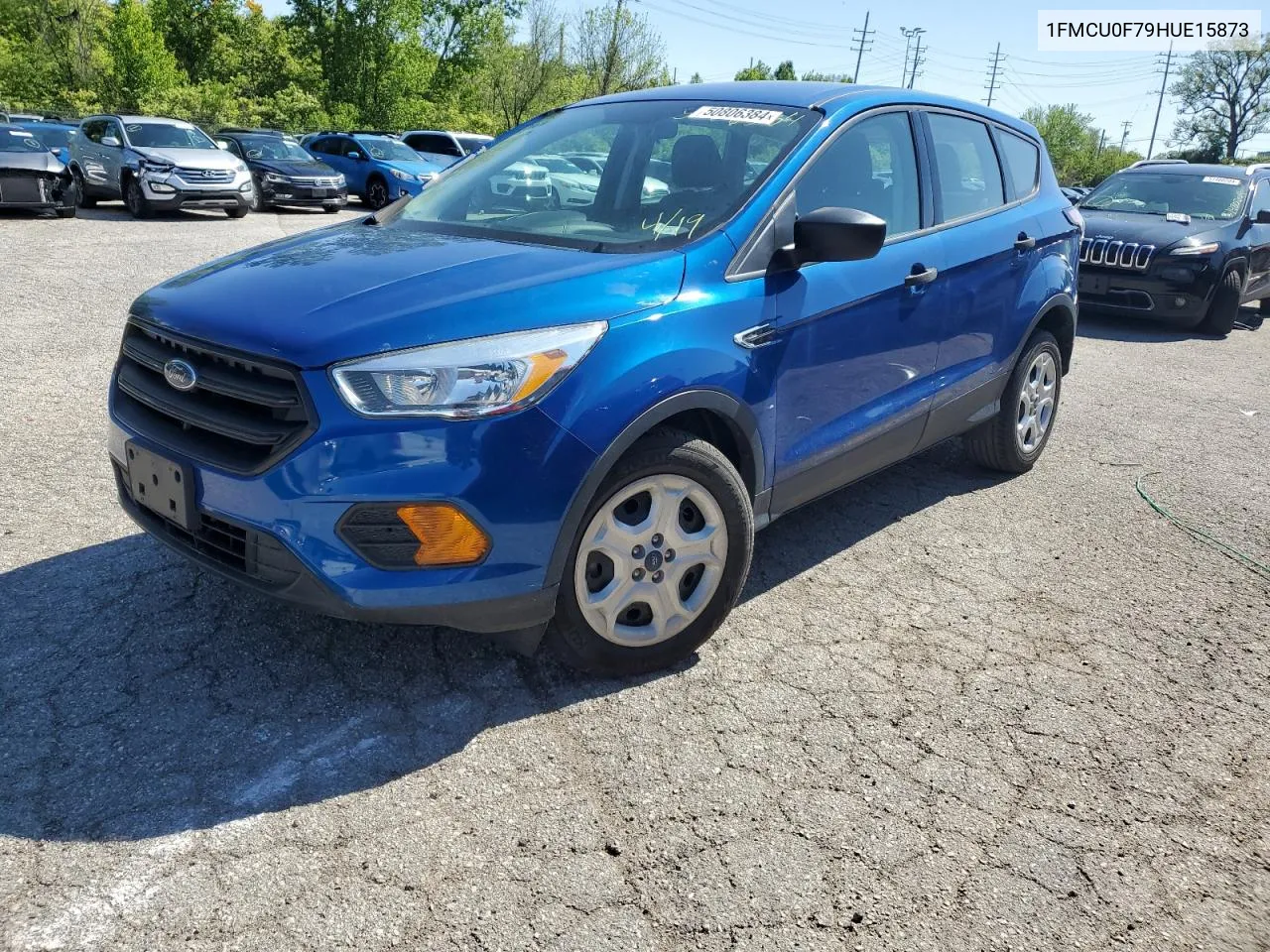 2017 Ford Escape S VIN: 1FMCU0F79HUE15873 Lot: 50806384