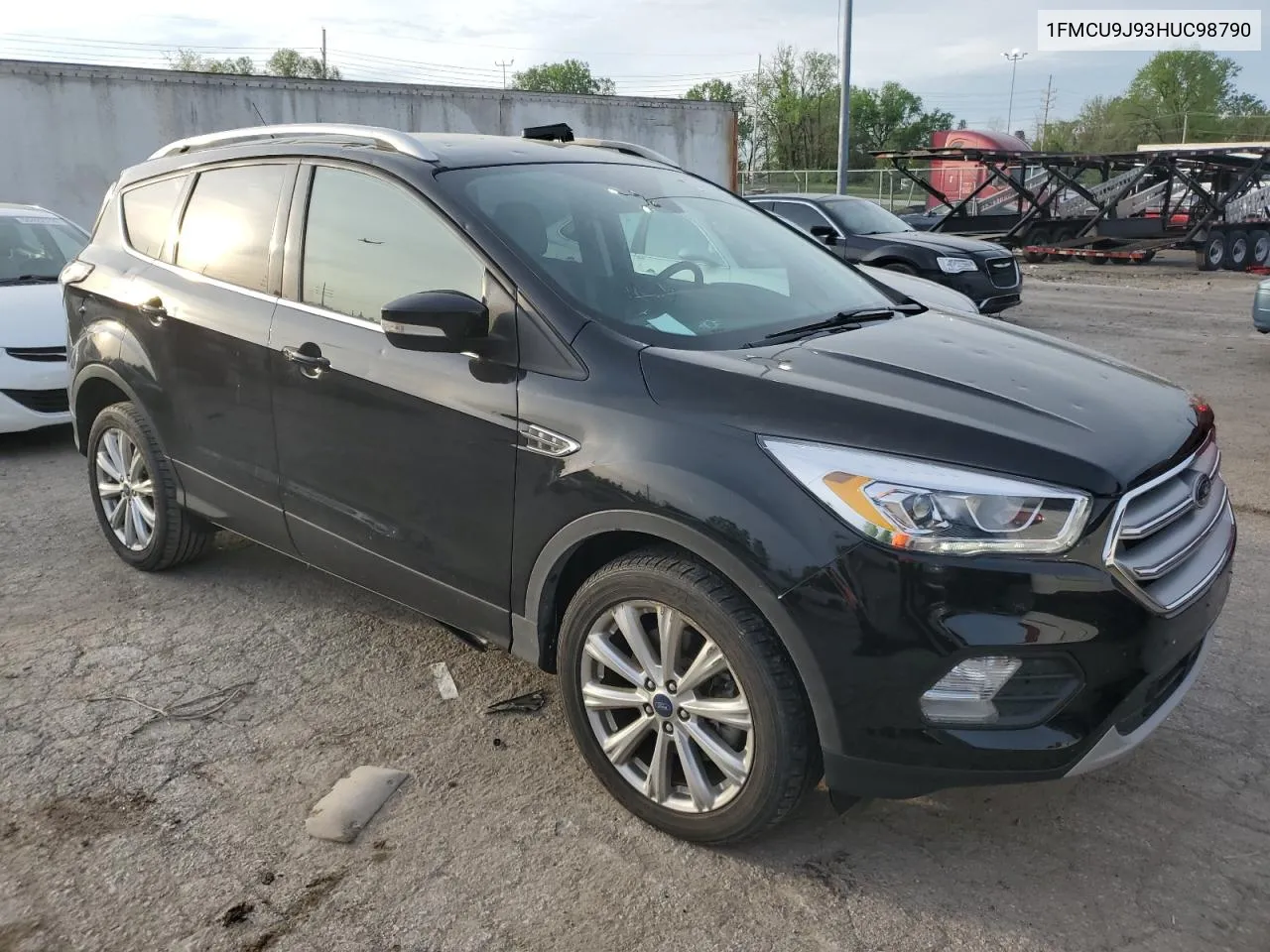 2017 Ford Escape Titanium VIN: 1FMCU9J93HUC98790 Lot: 50855904