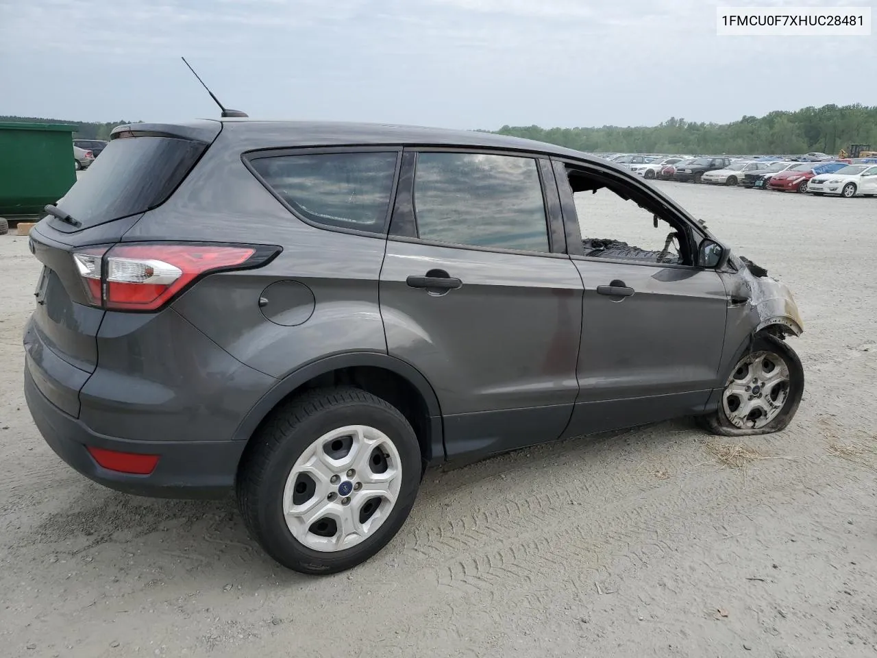 2017 Ford Escape S VIN: 1FMCU0F7XHUC28481 Lot: 51267534