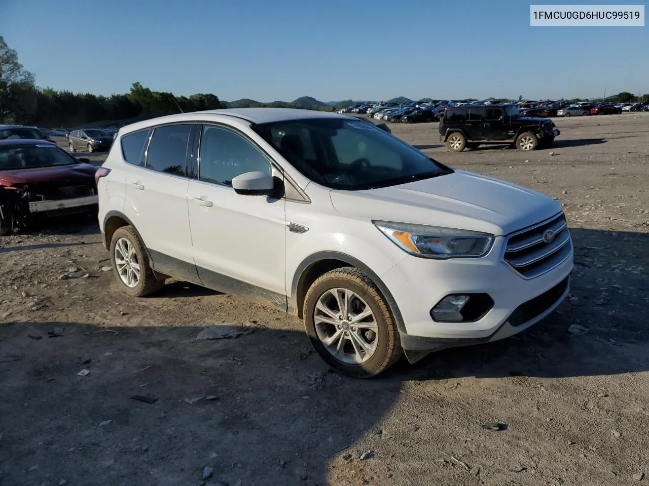 2017 Ford Escape Se VIN: 1FMCU0GD6HUC99519 Lot: 51902844