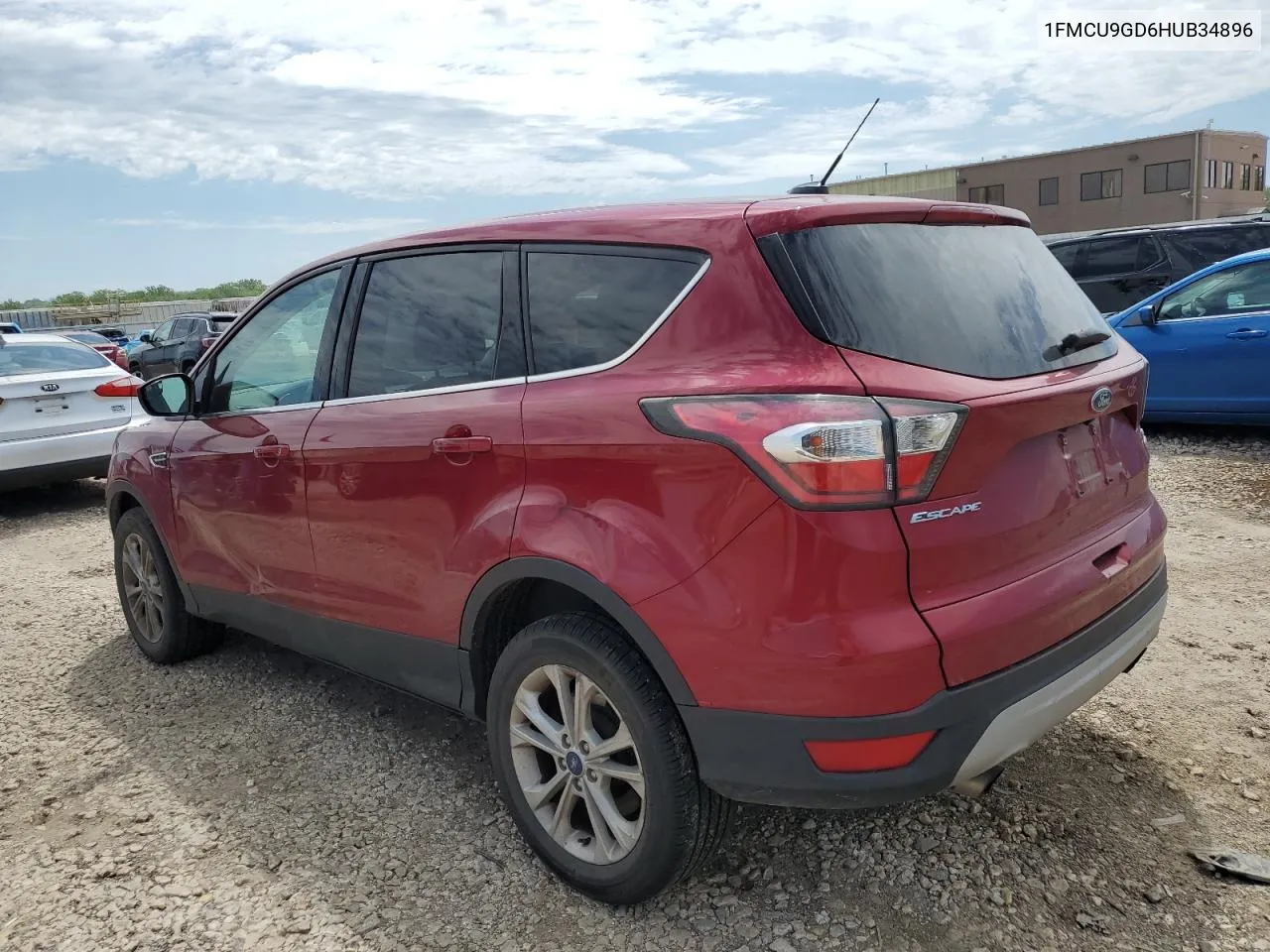 2017 Ford Escape Se VIN: 1FMCU9GD6HUB34896 Lot: 52539074