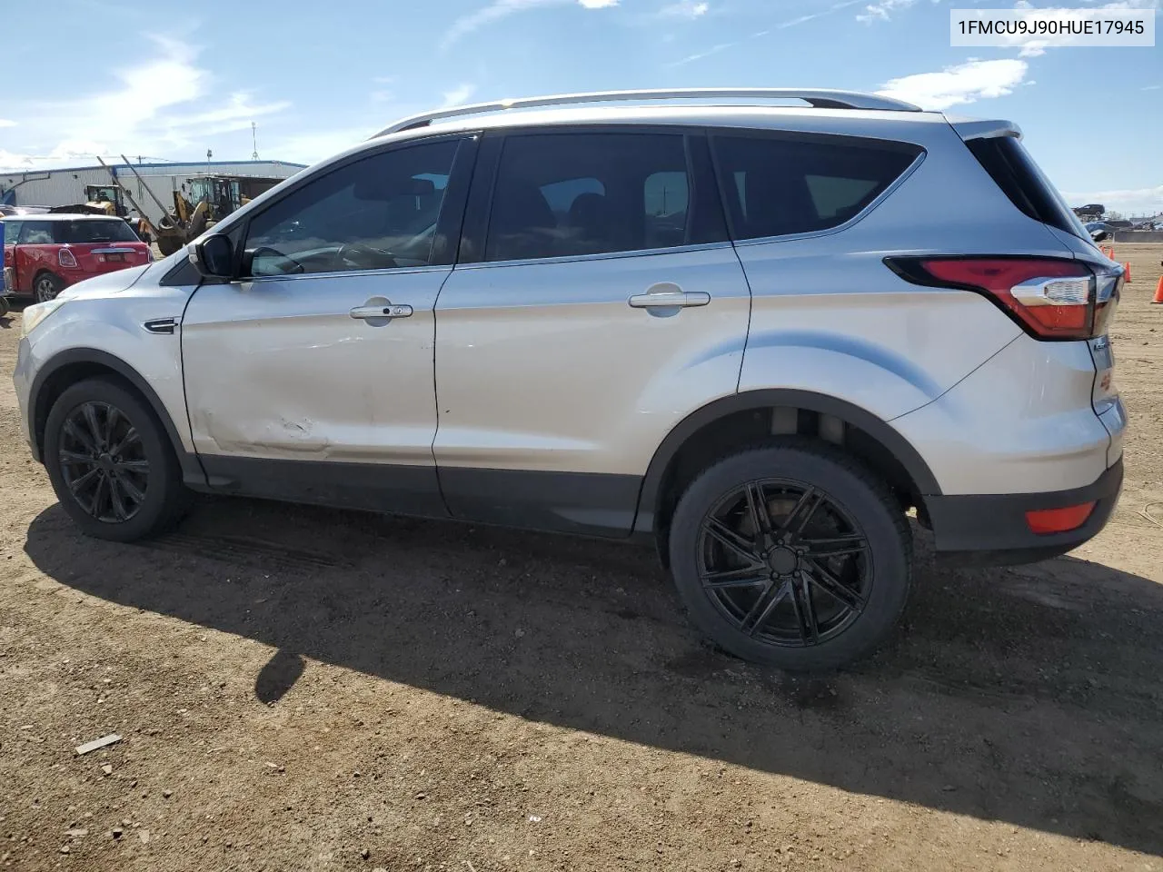 2017 Ford Escape Titanium VIN: 1FMCU9J90HUE17945 Lot: 52554244