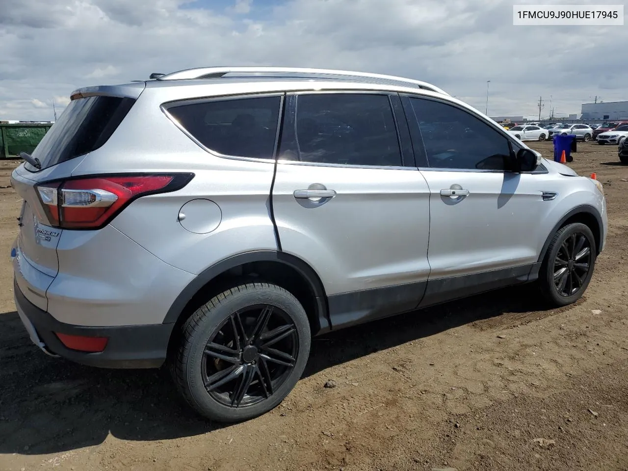 2017 Ford Escape Titanium VIN: 1FMCU9J90HUE17945 Lot: 52554244