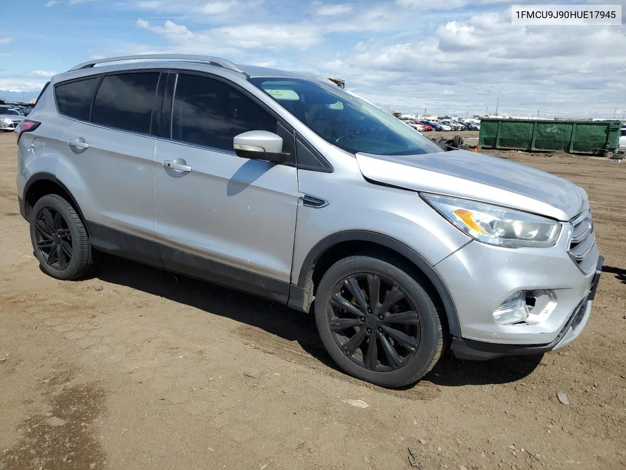 2017 Ford Escape Titanium VIN: 1FMCU9J90HUE17945 Lot: 52554244